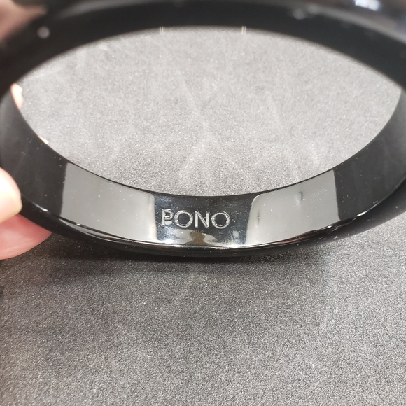 Pono By Joan Goodman Designer Fine Italian Resin Bangle Bracelet Saks Fifth Ave - Picture 3 of 7